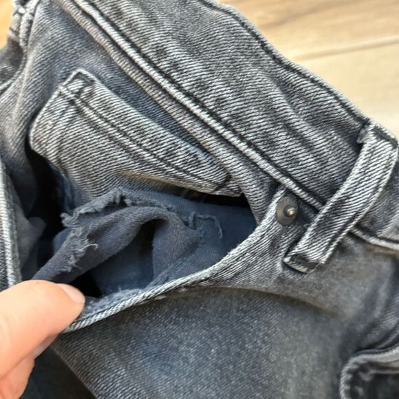 EVERLANE Jeans Mens 32 x 30 Faded Black The Slim Jean Stretch - Picture 3 of 12